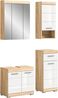 INOSIGN Badmöbel-Set Siena, 4 teilig, bestehend aus:, (Set, 4-St), Waschbeckenunterschrank, Spiegelschrank, Unterschrank, Hängeschrank Bild 2