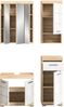 INOSIGN Badmöbel-Set Siena, 4 teilig, bestehend aus:, (Set, 4-St), Waschbeckenunterschrank, Spiegelschrank, Unterschrank, Hängeschrank Bild 4
