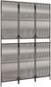 vidaXL Paravent 3-tlg. Braun Poly Rattan 365389 Bild 2