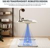 FLEXISPOT Schreibtisch höhenverstellbares Tischgestell inkl. praktischem Zubehör-Set (Dual-Motor & 2-Fach-Teleskop, ohne Tischplatte), Einfache Bedienung, Anti-Kollisionssystem, Max. Load: 100KG Bild 4