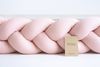 Loolay Nestchenschlange Geflochtenes Kissen Zierkissen Dekokissen Bettumrandung 100% ALTROSA, (Zugluftstopper Zugluft Schlange Wickeltischumrandung Babybett Kinderzimmer Schutz, Wohndeko Bettschlange 100 150 200 300 400 cm & Länge auf Anfrage), Zugluft... Bild 3