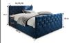 Masseno Boxbett MANDI 180x200 cm mit Bonell Matratze und Topper Bild 3