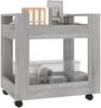 vidaXL Bürowagen Grau Sonoma 60x45x60 cm Holzwerkstoff 816606 Bild 3
