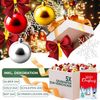 KESSER® Weihnachtsgirlande mit LED – 5 m oder 10 m, 100–200 LEDs, IP44, naturgrün, mit Schnee-Effekt je nach Modell, für Outdoor & Indoor, mit Fernbedienung & Weihnachtsdeko je nach Variante 10m / 200 LEDs inkl. FB / mit Deko Bild 3