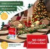 KESSER® Weihnachtsgirlande mit LED – 5 m oder 10 m, 100–200 LEDs, IP44, naturgrün, mit Schnee-Effekt je nach Modell, für Outdoor & Indoor, mit Fernbedienung & Weihnachtsdeko je nach Variante 10m / 200 LEDs inkl. FB / mit Deko Bild 5