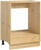 vidaXL Schrank SKI Honigbraun 60 x 46 x 81 cm Massives Kiefernholz 42007571 Bild 2