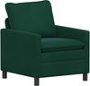 vidaXL Sofa Set 2 pcs Dunkelgrün Samt 3417069 Bild 3