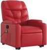 vidaXL Massagesessel mit Aufstehhilfe Rot Kunstleder 3204670 Bild 4