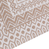 Teppich Jute beige weiß 80 x 150 cm geometrisches Muster Kurzflor BAGLAR Bild 5