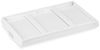 Relaxdays Betttablett klappbar, Bambus / MDF weiß, 61,5 x 30 x 22 cm Bild 5