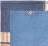 Nepal Teppich - 160 x 90 cm - blau Bild 3