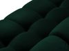 Micadoni Sofa Mamaia 3-Sitzer Samt Bluvel Flaschengrün schwarze Beine Bild 5