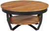 vidaXL Couchtisch 65x65x32 cm Massivholz Akazie 289616 Bild 4