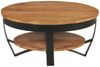 vidaXL Couchtisch 65x65x32 cm Massivholz Akazie 289616 Bild 3