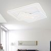Smart LED Deckenleuchte, Fernbedienung, App-Steuerung, L 49 cm Bild 2