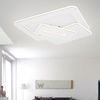 Smart LED Deckenleuchte, Fernbedienung, App-Steuerung, L 49 cm Bild 3