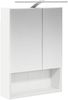 vidaXL Badezimmerspiegelschrank Weiß 50 x 14,5 x 70 cm Holzwerkstoff 889207 Bild 5