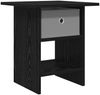 vidaXL Nachttisch Schwarz Eichen-Optik 41 x 40 x 45 cm Holzwerkstoff 8000438 Bild 2