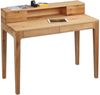 Schreibtisch Bürotisch Sekretär - Otto - 110x55 mm - Wildeiche massiv Bild 2