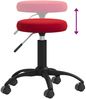 vidaXL Massagehocker Samt Weinrot 3085744 Bild 4