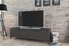 Lowboard Alternative TV-Unterschrank 150 x 48 x 43 cm kosmos anthrazit mit Klappen Bild 5