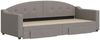 vidaXL Tagesbett Ausziehbar mit Schubladen Taupe 80x200 cm Stoff 3197564 Bild 3