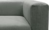 DOMO. collection Polsterecke 800011, Modul-Polstersessel, quadratisch, individuell kombinierbar, Cord, Armsessel, Cocktailsessel, Loungesessel, 108 x 108 x 69 (BxTxH), hellgrau Bild 4