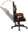 vidaXL Gaming-Stuhl Schwarz und Orange Kunstleder [20524] Bild 4