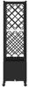 vidaXL Hochbeet mit Rankgitter und Dach Schwarz 163,5 x 40 x 142 cm PP 3423125 Bild 4