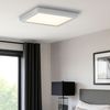 LED Deckenleuchte, Aufbaulampe, chrom, L 30 cm Bild 3