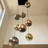 s.luce Progress XL Galerieleuchte 8-flammig mit Modular Baldachin Kupfer Bild 5
