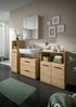 Standschrank hoch (B/H/T: 30x110x30 cm) in Artisan Oak Nachbildung und Artisan Oak Nachbildung Bild 5