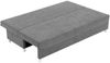 Mirjan24 'Dover' Schlafsofa, Grau/Anthrazit, 86 x 192 x 80 cm, ohne Hocker Bild 4