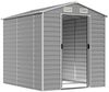 vidaXL Gartenhaus Hellgrau 191 x 215 x 198 cm Verzinkter Stahl 3188243 Bild 3