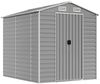 vidaXL Gartenhaus Hellgrau 191 x 215 x 198 cm Verzinkter Stahl 3188243 Bild 2