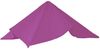 Ersatz-Bezug für Luxus-Ampelschirm HWC-A96, Sonnenschirmbezug, 3,5x3,5m (Ø4,95m) Polyester 4kg ~ lila-violett Bild 4