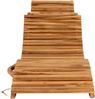 Klappbare Lounge Teak Sonnenliege TEIRA Bild 3