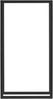 Kaminholzregal Täby Stahl 80x25x150 cm Schwarz [en. casa] Bild 3