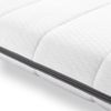 Mister Sandman Ergonomic Komfortschaum Topper 5cm, H2-mittlere Härte, Weiß, 80x200 cm Bild 5