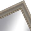 WANDStyle Wandspiegel H390 aus Massivholz in Grau 46 x 56 cm im Stil Landhaus Bild 3