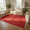 Kelim Teppich - Trendy »Fancy« 300 x 200 cm - dunkelrot Bild 2