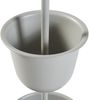 Blumenständer Alphen 2 Töpfe 76,5x26cm Hellgrau [en. casa] Bild 4