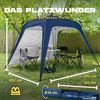 Lumaland 'Where Tomorrow' Pavillon, Polyester, 250 x 250 x 190 cm, Blau Bild 2