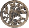 vidaXL Pflanzenroller 6 Stk. Bronze 38 cm Kunststoff 48229 Bild 3