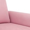 vidaXL 2-tlg. Sofagarnitur mit Kissen Rosa Samt 3202253 Bild 5