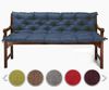 sunnypillow Bankauflage Bankauflage Stuhlkissen viele Farben und Größen zur Auswahl, 100x50x50cm blau Bild 2