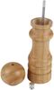 Pfeffermühle Salzmühle Gewürzmühle Holzmühle H16cm mit Keramikmahlwerk Handmühle Bild 3