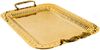 2-teiliges Serviertablett aus hochwertigem 18/10 Edelstahl - Robust & stapelbar Gold Bild 3