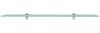 vidaXL Schwebende Regale 2 Stk. Glas 90x10 cm 8 mm [3051500] Bild 3