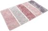 Homie Living Badematte Rio Marina, Höhe 30 mm, rutschhemmend beschichtet, fußbodenheizungsgeeignet, schnell trocknend, Polyester, rechteckig, flauschiger Badteppich, modern gestreift, waschbar, Badezimmerteppich Bild 2